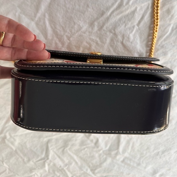 Tory Burch Robinson Printed Canvas Shoulder Bag Kite Landscape NWT - Picture 14 of 16